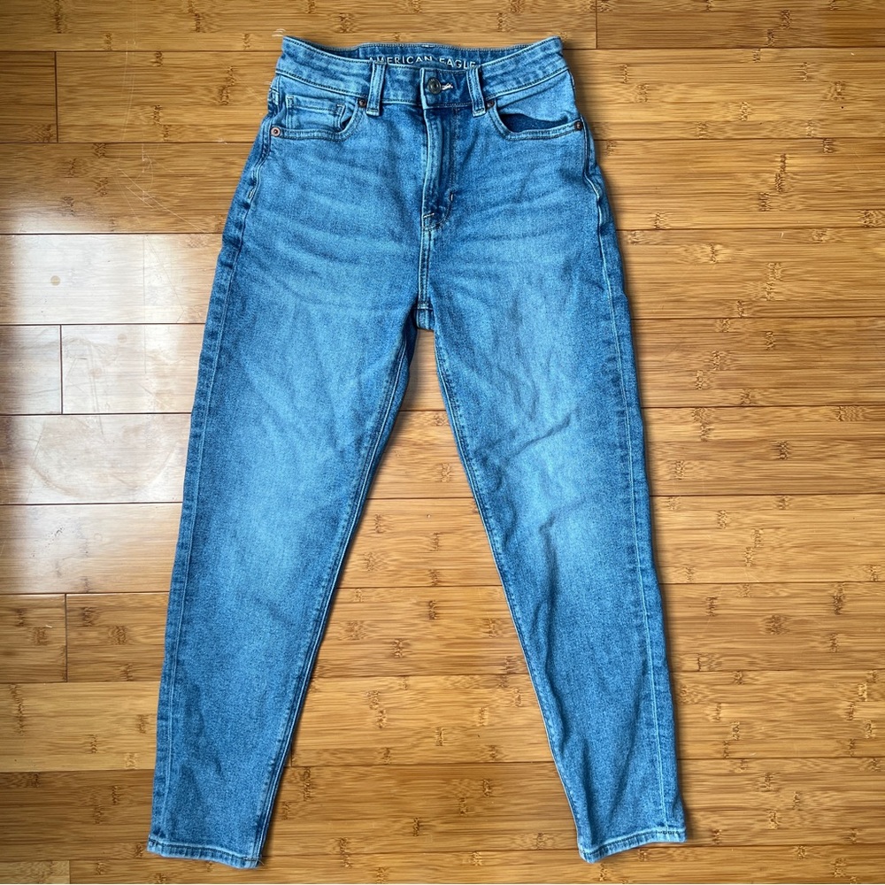 American Eagle Preowned Stretch Mom Jeans